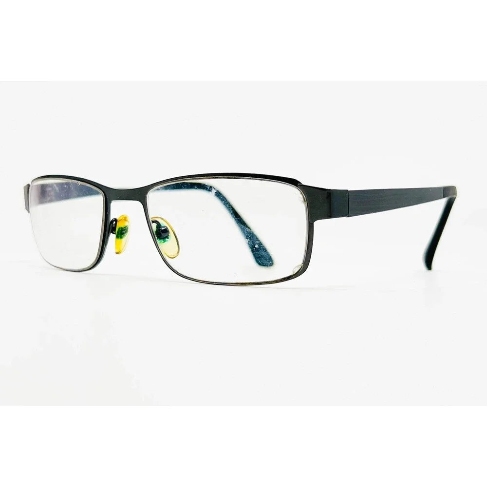 Titmus Eyeglass Frames Mens Gray HP03 GRA C103 Z87-2+ Rectangular 52-17-140